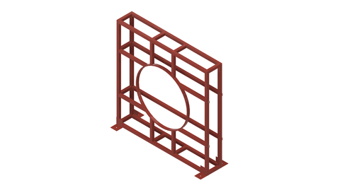 EZ Cable Spool Cage, holds 300' cable