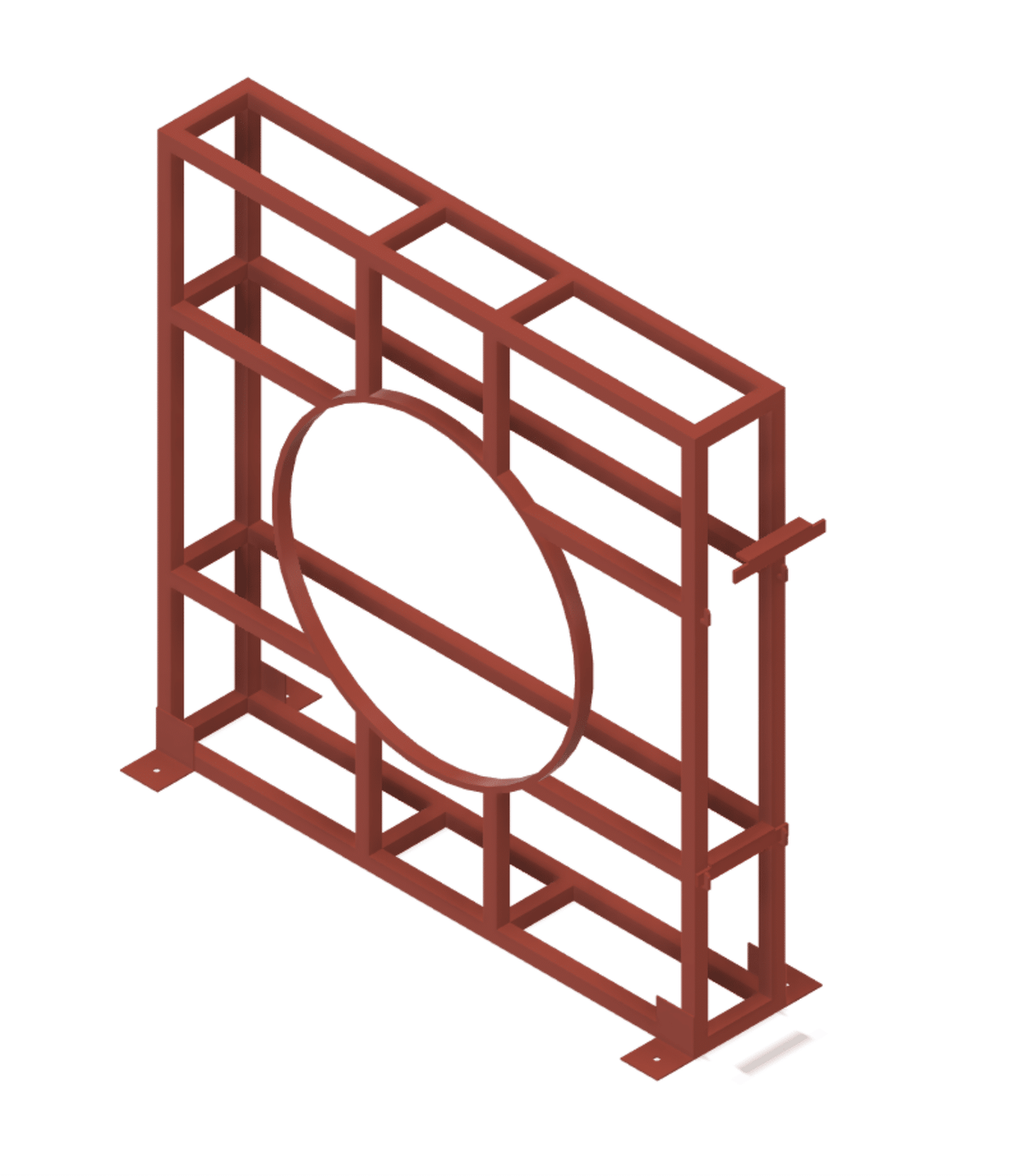 EZ Cable Spool Cage, holds 300' cable