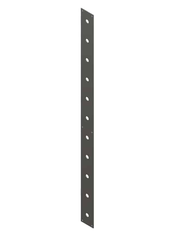 EZ Place PVC sleave alignment rail (1 each with 12 caps)