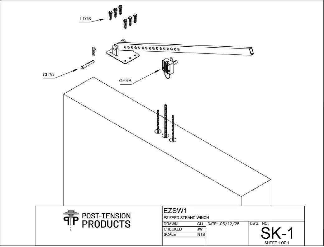 5" Clevis Pin - Handle