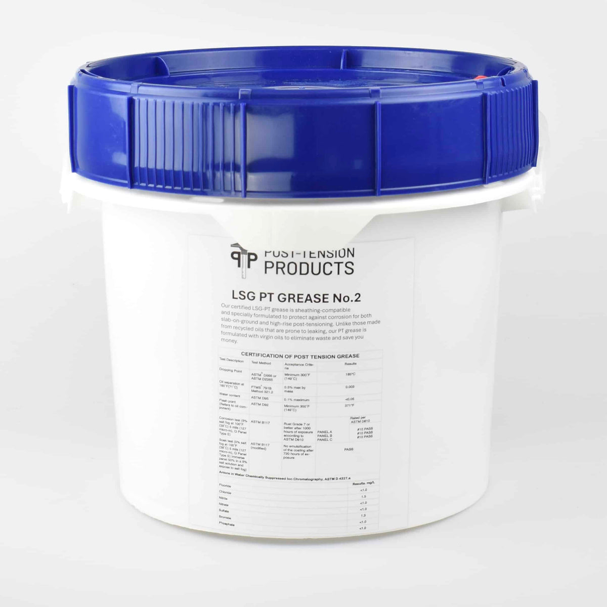 LSG Post Tension Cable Grease 2.5 gallon