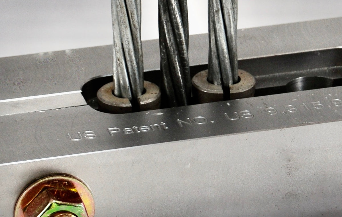 Multi-cable Lock-off Anchor – 2 cavity