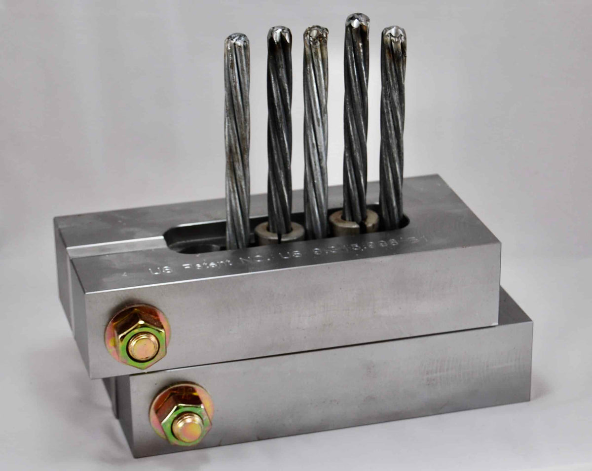 Multi-cable Lock-off Anchor – 3 cavity