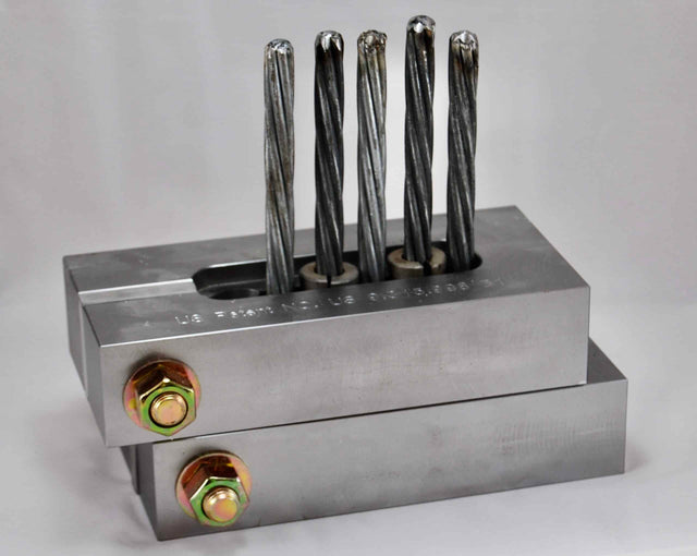 Multi-cable Lock-off Anchor – 3 cavity