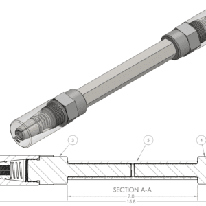 BC50AS <br>0.5″ Adjustable Barrier Cable Splice Chuck