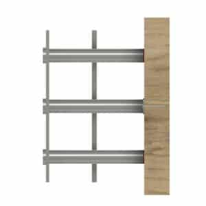 CRH1 <br>EZPlace Cable Rail – High Impact – 90 degree