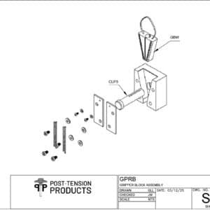 GBW <br>EZ Feed Strand Winch – Gripper Block Wedges