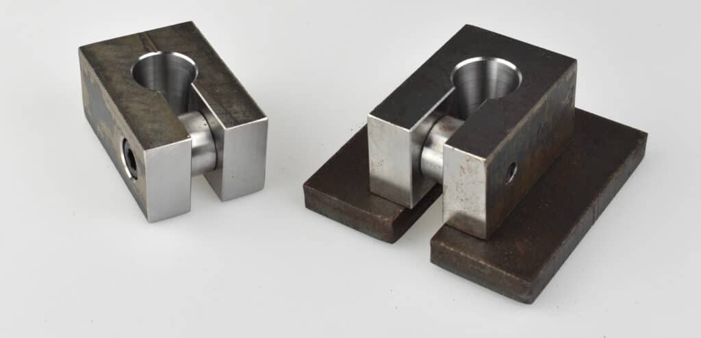 Traditional single cable lock-off anchors