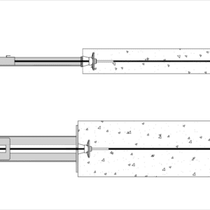 EZRR2 <br>EZ Ram Rack – Aluminum w/ ram cups